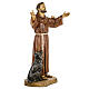 Statue Franz von Assisi aus Harz 100cm, Fontanini s3