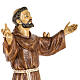 Statue Franz von Assisi aus Harz 100cm, Fontanini s4