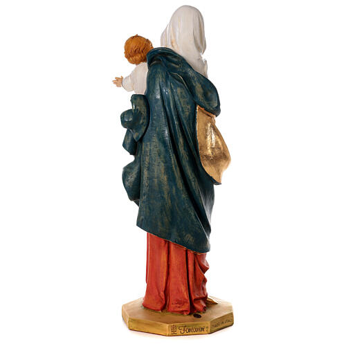 Statue Gottesmutter mit Christkind aus Harz 100cm, Fontanini 6