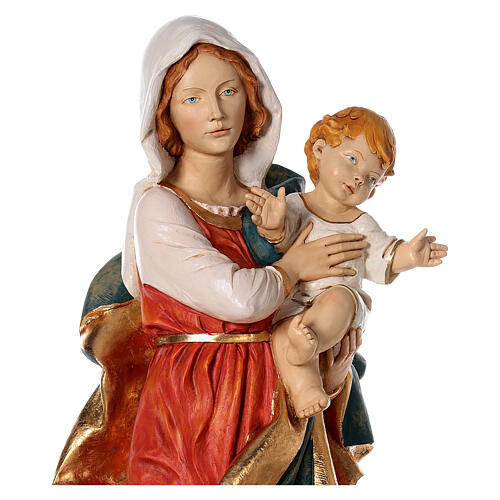 Figura Virgen con Niño 100 cm. resina Fontanini 2
