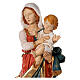 Madonna con bambino 100 cm resina Fontanini s4