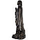 Statue Unsere Liebe Frau in Lourdes aus Harz mit Bronzebeschichtung Fontanini s6