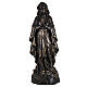 Nossa Senhora de Lourdes 100 cm resina acabamento bronze Fontanini s1