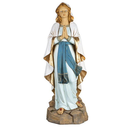 Nuestra Señora de Lourdes 100 cm. resina Fontanini 1