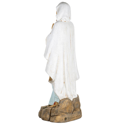 Nuestra Señora de Lourdes 100 cm. resina Fontanini 6