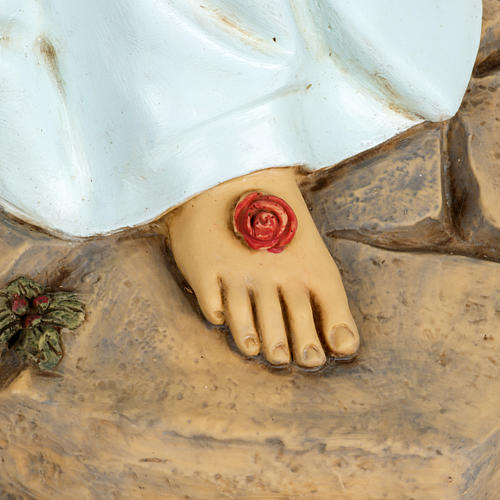 Vierge de Lourdes 100 cm résine Fontanini 3