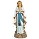 Vierge de Lourdes 100 cm résine Fontanini s1