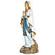 Vierge de Lourdes 100 cm résine Fontanini s4