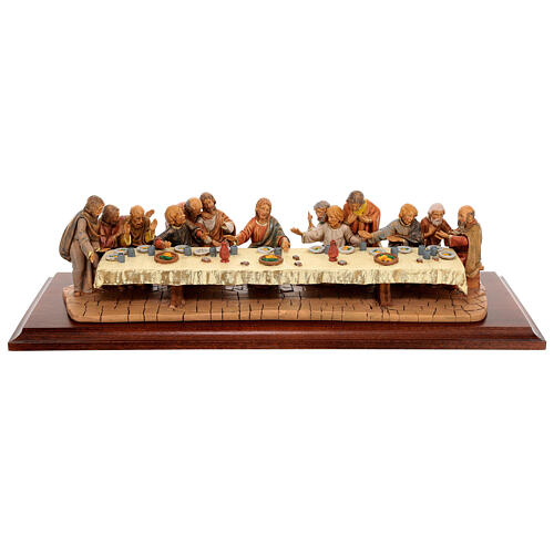 Ultima Cena base legno 12 cm Fontanini 1