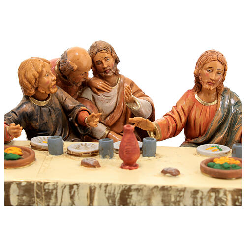 Ultima Cena base legno 12 cm Fontanini 9