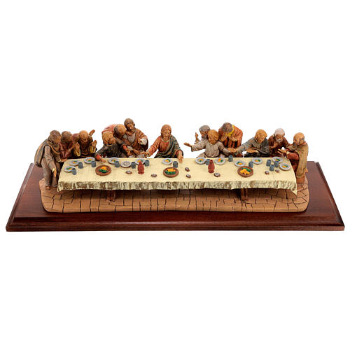 Ultima Cena base legno 12 cm Fontanini 10