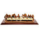 Ultima Cena base legno 12 cm Fontanini s1