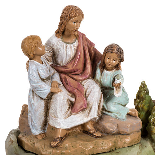 Jesus mit Kinder 12cm, Fontanini 2