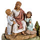 Jesús con los niños 12 cm. Fontanini s2