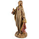 Statue Heiligstes Herz Jesu 30cm Holz Finish, Fontanini s2