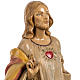 Statue Heiligstes Herz Jesu 30cm Holz Finish, Fontanini s3