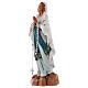 Matka Boża z Lourdes 30 cm Fontanini drewnopodobna s3