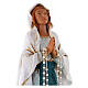 Nossa Senhora de Lourdes 30 cm Fontanini efeito madeira s2