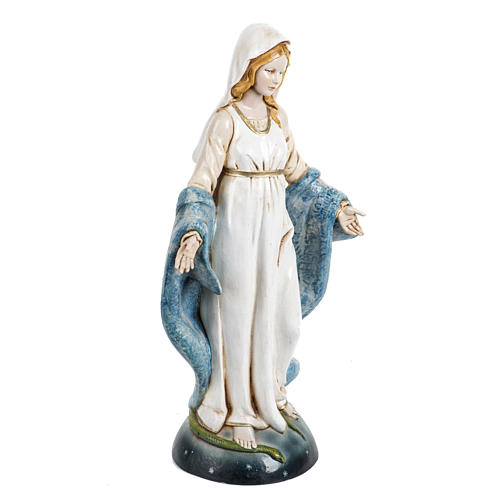 Statue Unefleckte Jungfrau Maria 30cm Porzellan Finish, Fontanin 2