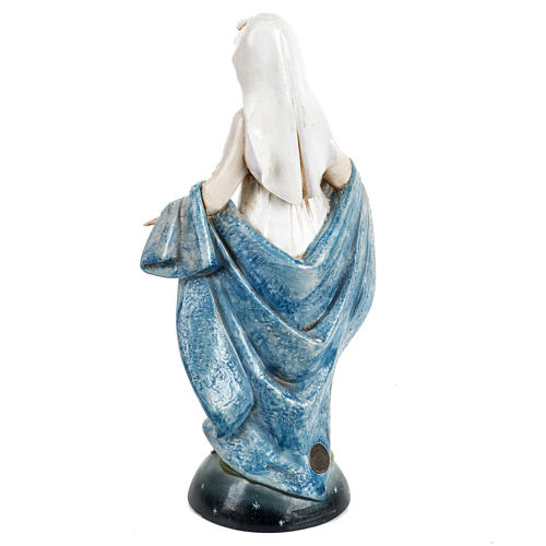 Statue Unefleckte Jungfrau Maria 30cm Porzellan Finish, Fontanin 4