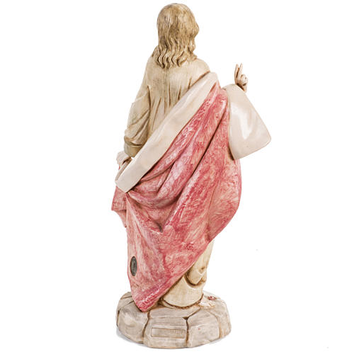 Sagrado Corazón de Jesús 30 cm Fontanini similar porcelana 4