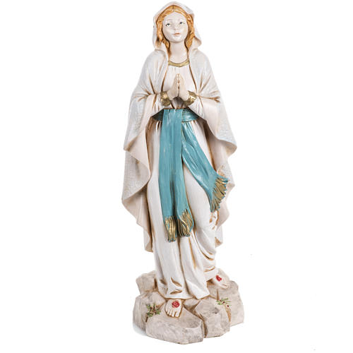 Notre-Dame de Lourdes 30 cm Fontanini finition porcelaine 1