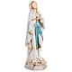 Notre-Dame de Lourdes 30 cm Fontanini finition porcelaine s3