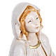 Madonna di Lourdes 30 cm Fontanini tipo porcellana s4