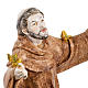 Statue Franz von Assisi 30cm Porzellan Finish, Fontanini s3