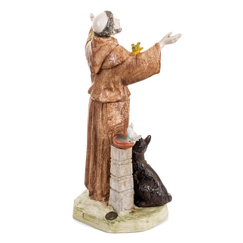 Święty Franciszek z Asyżu 30 cm Fontanini typu porcela 4