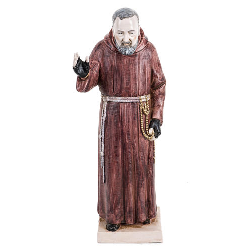 Padre Pio 30 cm Fontanini efeito porcelana 1