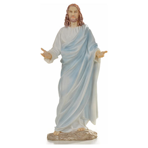 Jésus 30cm résine peinte 1