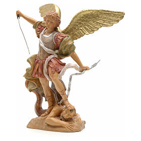 Heiliger Michael, Statue, 18 cm, von Fontanini