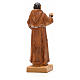 Père Pio de Pietralcina, statue 7 cm Fontanini s2
