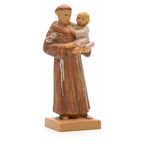 Saint Antoine et l'enfant Jésus statue 7cm Fontanini 1