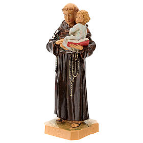 St Antoine de Padoue à l'enfant 18 cm Fontanini