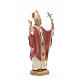 Statue Johannes Paul II rote Kleidung 18cm, Fontanini s2