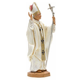 Imagens em Resina e PVC: João Paulo II casula branca 18 cm Fontanini Imagens em Resina e PVC: João Paulo II casula branca 18 cm Fontanini