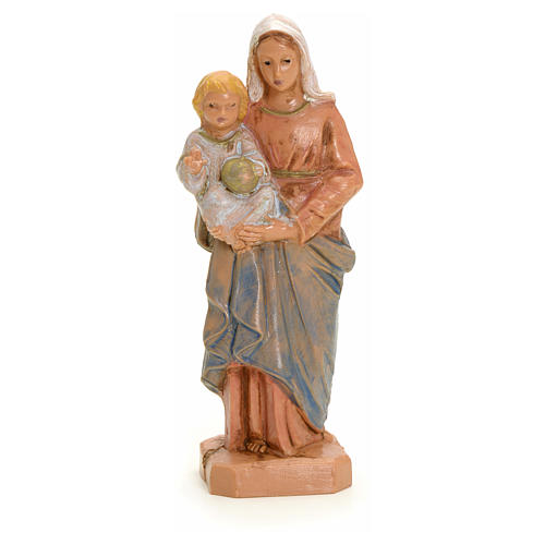 Virgen con el Niño 7 cm Fontanini 3