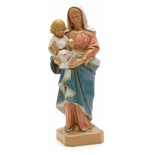 Virgin Mary with baby 18cm Fontanini 1