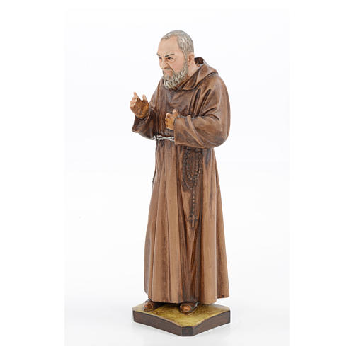 Padre Pio in resin, Landi 30cm 2