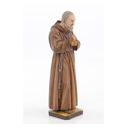 Statue Saint Pio résine 30 cm Landi 4