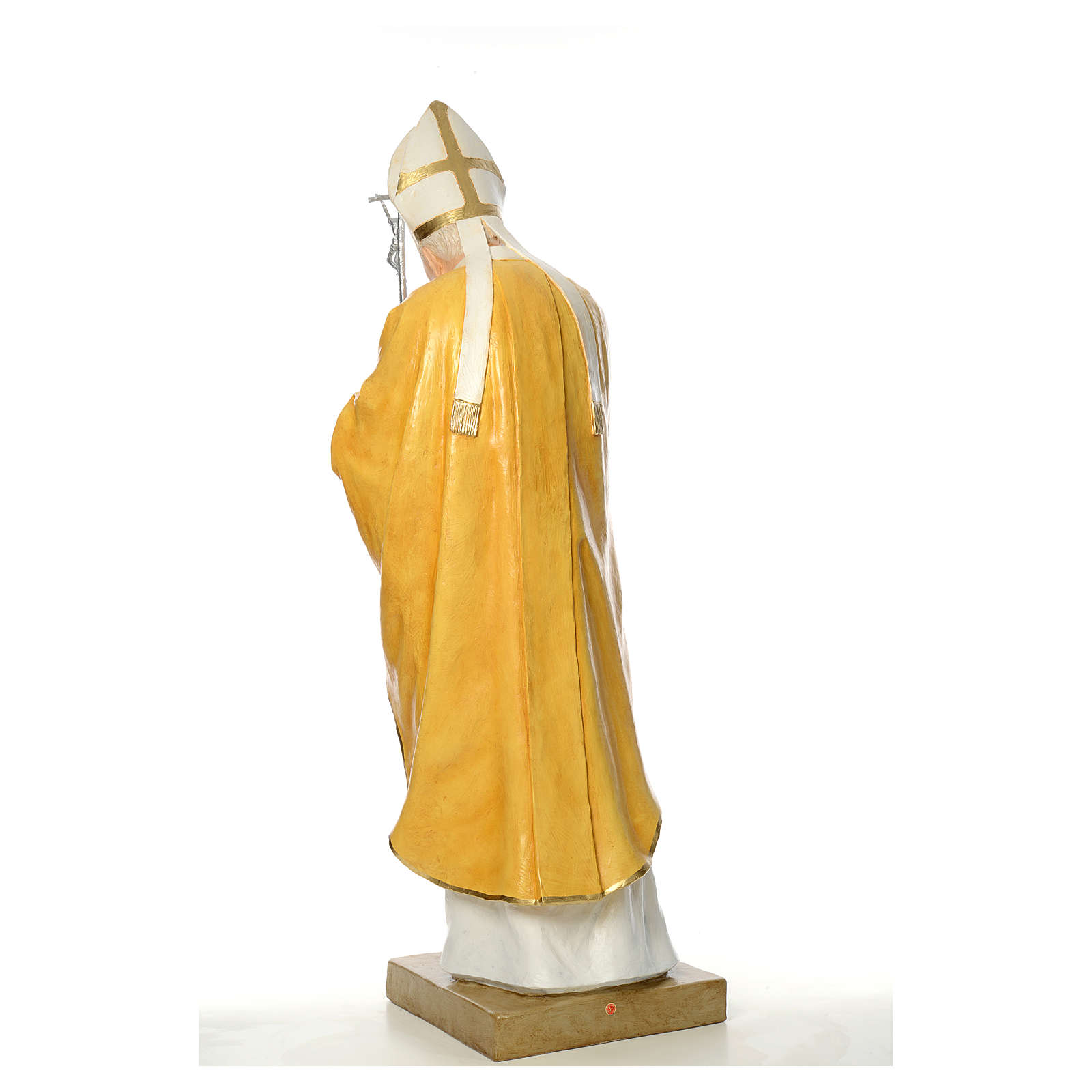 Pope John Paul II statue in fiberglass, 165cm online sales on Pope John Paul II statue in fiberglass, 165cm online sales on
