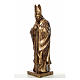 Statue Johannes Paul II 140cm Fiberglas Bronze Finish Landi s2
