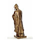 Statue Jean-Paul II fibre de verre couleur bronze 140cm Landi POUR EXTÉRIEUR s3