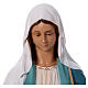 Miraculous Madonna statue in fiberglass, crystal eyes 150cm FOR OUTDOOR s5