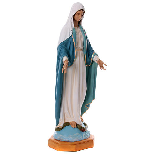 Statue Vierge Miraculeuse fibre de verre 150cm Landi POUR EXTÉRIEUR 7
