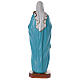 Madonna with baby Jesus statue in fiberglass, crystal eyes 125cm FOR OUTDOOR s7