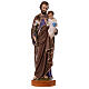 Statue Saint Joseph fibre de verre 125cm Landi POUR EXTÉRIEUR s6