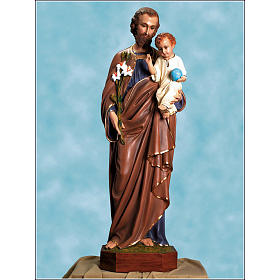 Imagens em Fibra de Vidro: São José 125 cm Landi